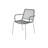 Anautica Rectangular Long Steel Dining Set