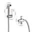 Vaporisateur de bidet à main 2 modes - Jet de salle de bain antirouille pour le nettoyage des animaux, des couches et des toilettes