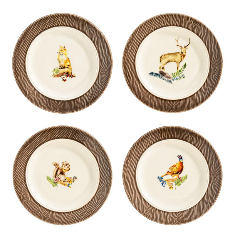 Forest Walk Side/Cocktail Plate Assorted