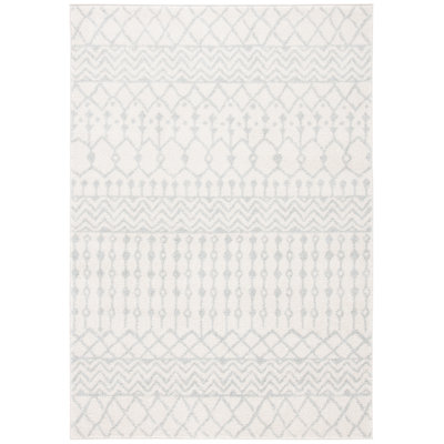 Tapis ivoire / gris clair Delong Southwestern