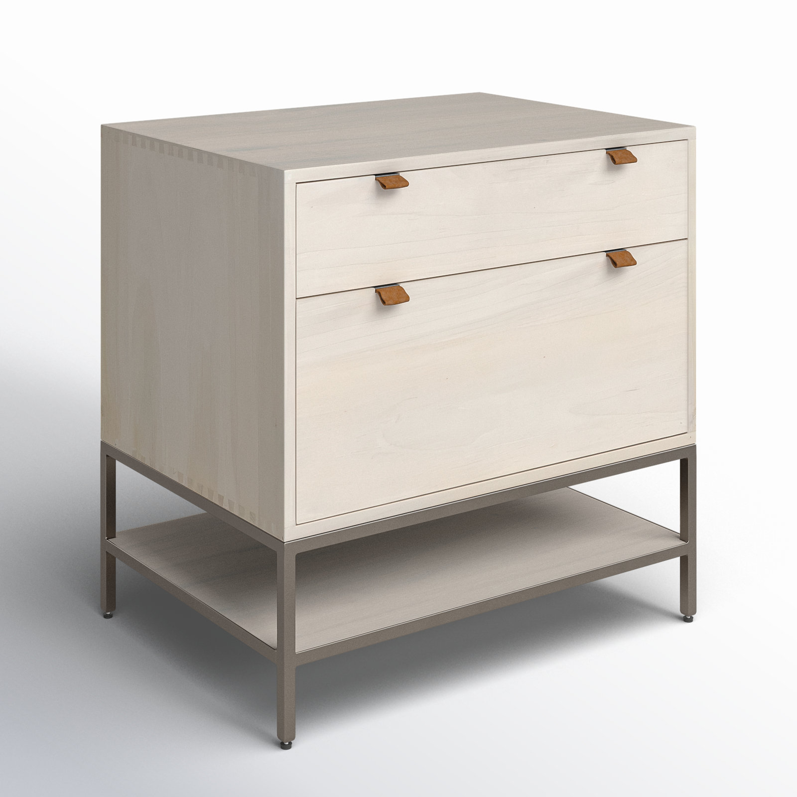 Loki 2 - Drawer Vertical File Cabinet, Dove Poplar