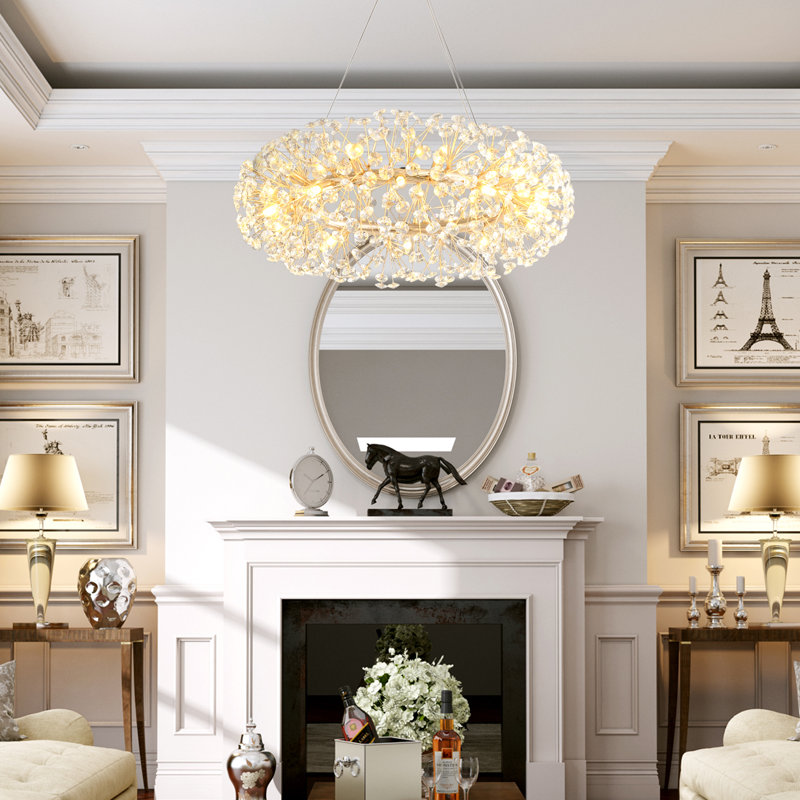 Lustre géométrique à 12 lumières Maeci