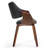 Makda 18.89'' H Faux Leather Upholstered Armchair