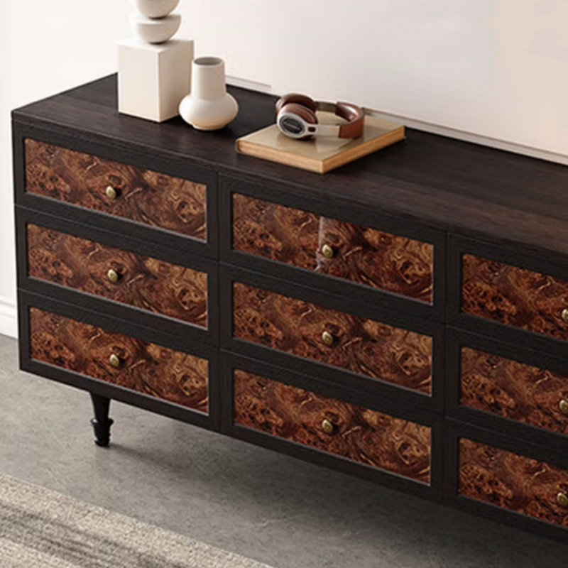 Large-Capacity Multi-Functional Sideboard, Black