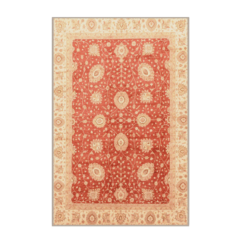 Tapis décoratif multicolore à motif abstrait, Rectangle 7 pi x 10 pi