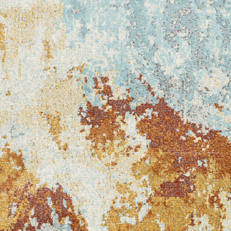 Anniston Abstract Indoor / Outdoor Rug, Rectangle 8'10" x 12'