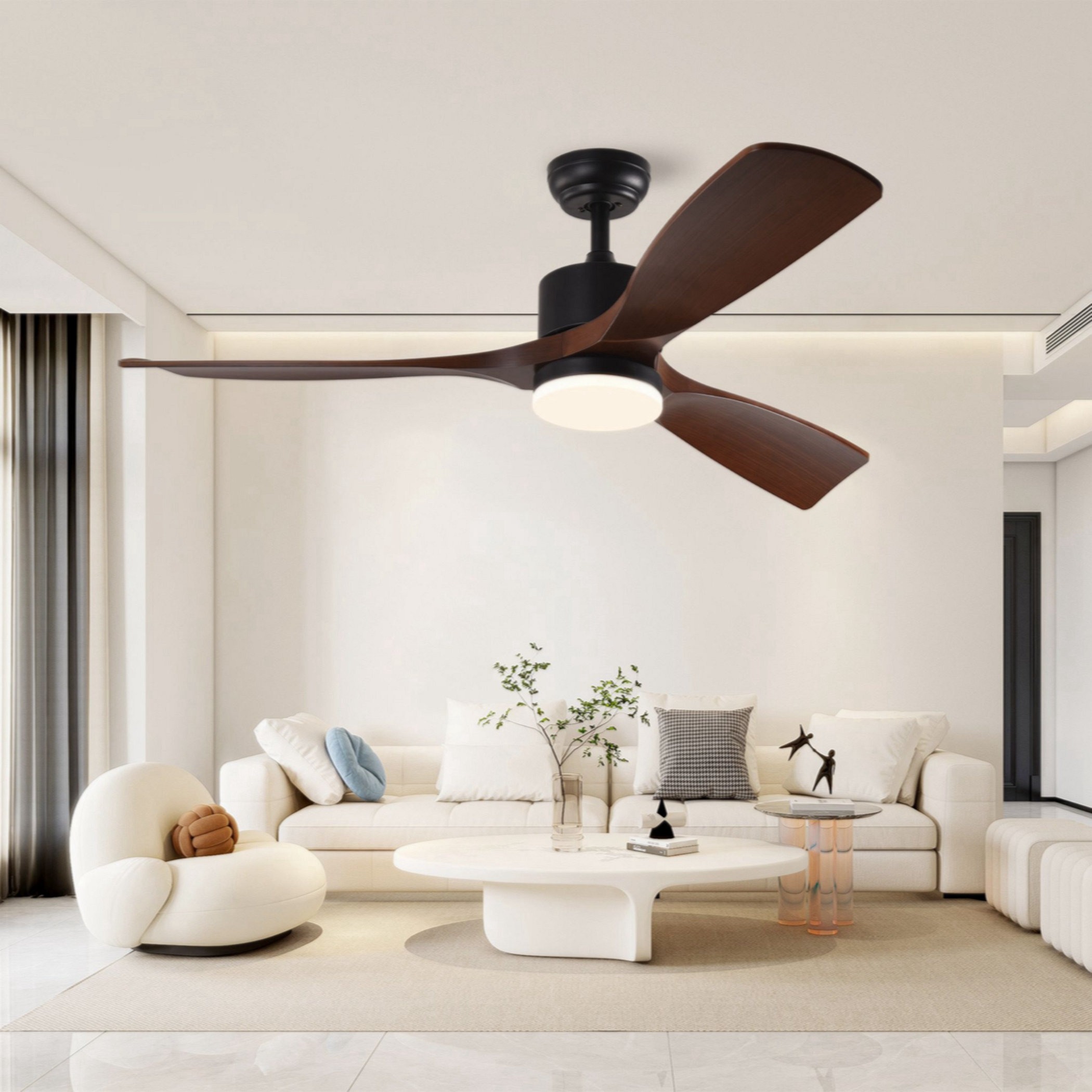 wrought-studio-52-inch-downrod-ceiling-fans-with-lights-and-remote