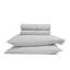 Ensemble de draps 100% coton percale brossé et délavé 4 pièces-116302325-116250215