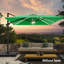 Parasol pivotant à 360 degrés Leipsic 120-1376611259