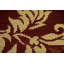 Tapis rouge à motif floral All-Over 6x8