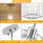 1 - Light Modern Crystal Single Pendant Light With Adjustable Height-473396501