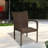 Anautica 4 - Person Teak Wicker Patio Dining Set with Round Table