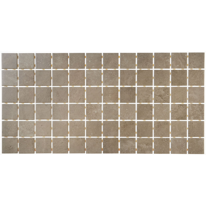 Tuile de mosaïque en céramique 2" x 2" Fairfield, Noce
