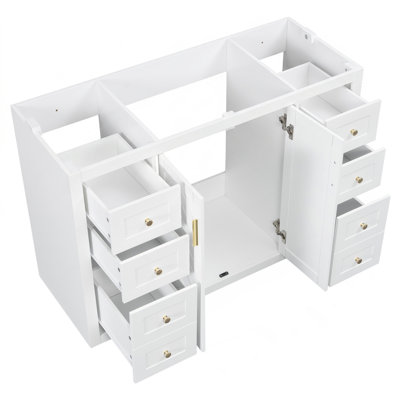 Single Bathroom Vanity with MDF Top