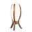 Case Contemporary Desk Lamp In Walnut Wood And Frosted Glass By 