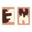 Combined Shapes by StudioM - 2 Piece Picture Frame Painting Set-617160619-617160621