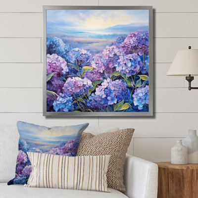 " Purple Hydrangea Paradise Flowers "
