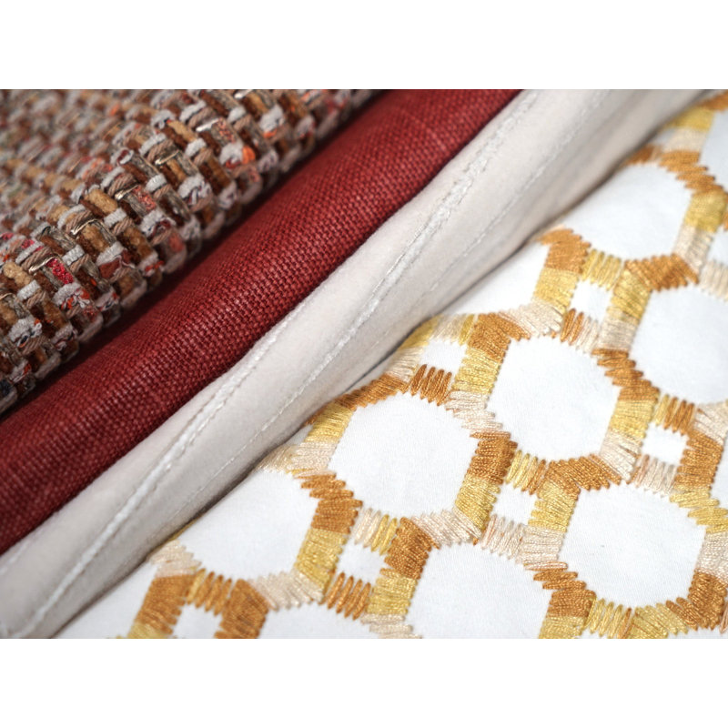 Hinson Library Highlight Cotton Blend Fabric, Cream