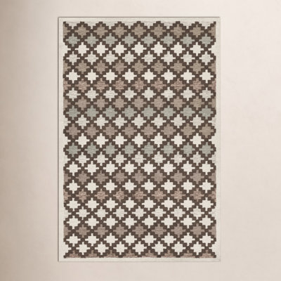 Abbott Hand-Tufted Wool Geometric Rug