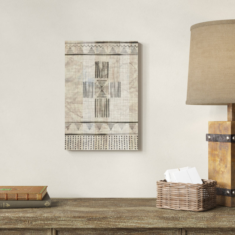 " Moroccan Fringe I ", 18" H x 12" W x 1" D