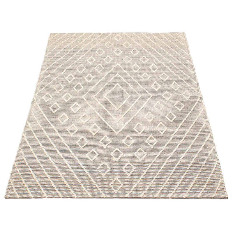 Tapis gris Sienna 5 pi 0 po x 7 pi 11 po