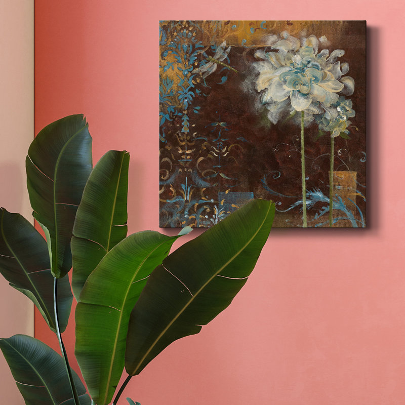 " Krishna's Garden IV ", 10" H x 10" W x 1.5" D
