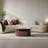 Irregular Shape  Wood Coffee Table