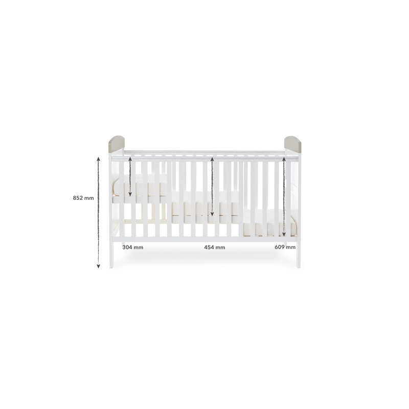 Grace Inspire Cot Bed & Under Drawer - Hello World Koala