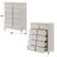 Commode blanc perle Laveda