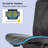 High Back Ergonomic Mesh Task Chair Big and Tall Reclining Comfy Home Office Chair for 300lbs-1308302472