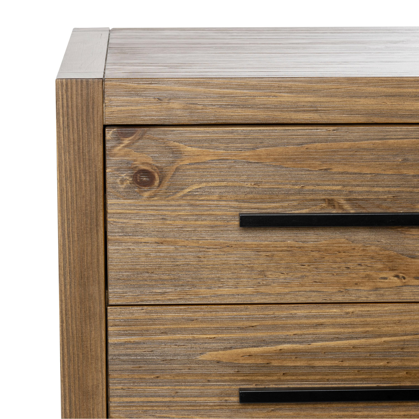 Modica 60" Pine Dresser, Honey Brown