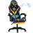 Hoffree Massage Ergonomic Gaming Chair with Bluetooth Speakers and RGB LED Lights-100105944