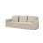 Pellicano Sofa Beige Stripe-126173336