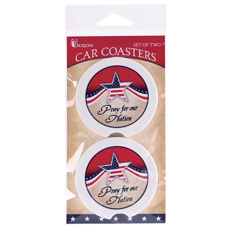 Ensemble de sous-verres ronds 2 pièces