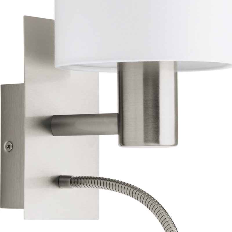 Bedsworth LED Armed Sconce, White