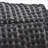 Pouf, Modern Cylindrical Handcrafted Water-Resistant | Black | Waterproof Fabric-493183499