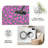 1PC Hot Pink Irregular Abstract Leopard Spot Pattern area rugs for Living Room, Soft and Comfortable, Suitable for all seasons, easy-to-maintain, machine washable Indoor floor mat, Under Table Farmhouse suitable for entryway, bedroom, dining room,-423202687