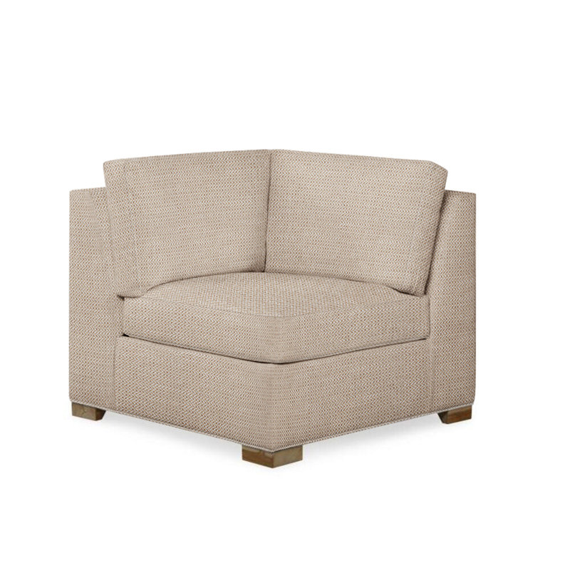 Landon Outdoor Patio Sectional, Beige/Brown 71628L22