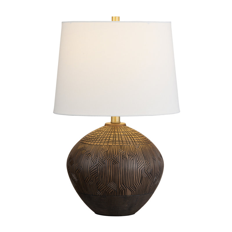 Lampe de table en résine