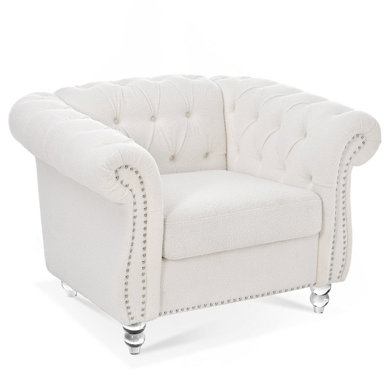 Dushyant 38,98 de large, Clair, White Boucle Duplicate