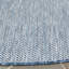 Tapis intérieur / extérieur bleu marine / gris Aevry-22984011