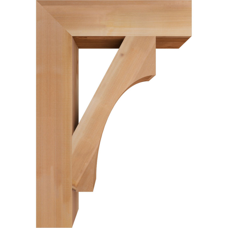 Support Westlake Block, Cèdre rouge de l'Ouest (lisse), H 38 po x l 5,5 po x P 26 po