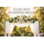 Ornement en hortensia crème 32 po