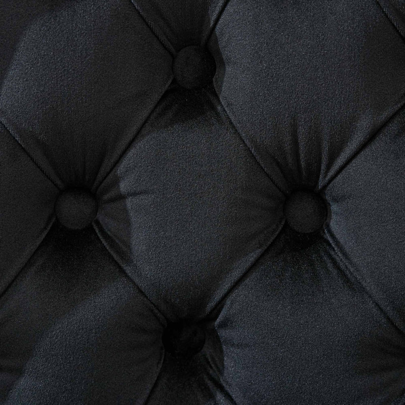 Tabourets de bar pivotants épais en velours chromé (sans table)