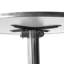Table ronde à hauteur de bar pour l'intérieur et l'extérieur