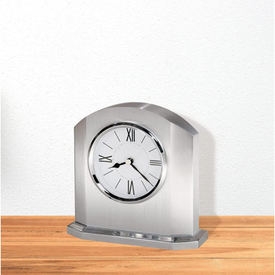 Fashionable Silver Table Clock