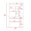 Compu 180 Hutch Desk With Multiple Shelves, Keyboard Tray, CPU Panel, And One Drawer - For Organized Workspaces-729348973
