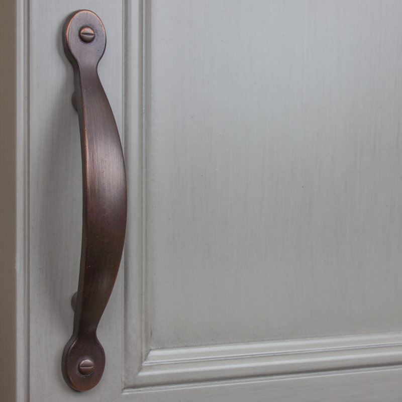 Deco 3" Center to Center Arch Pull, Oil Rubbed Bronze