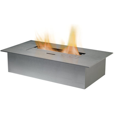 Adam Stainless Steel Fireplace Insert with 12000 BTU
