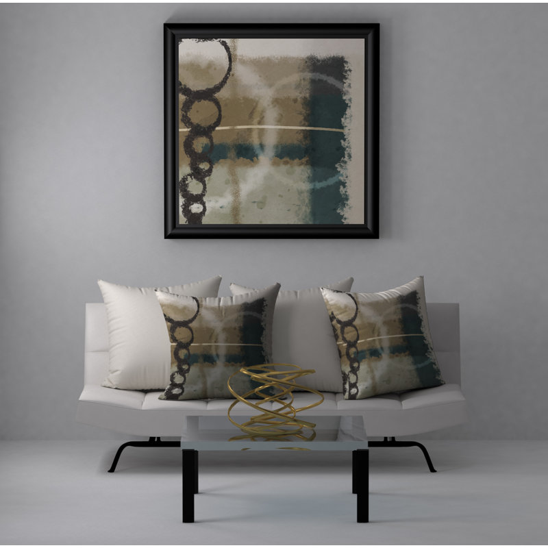 Housse d’oreiller carrée fragrance passionnée et insert, 24" X 24"